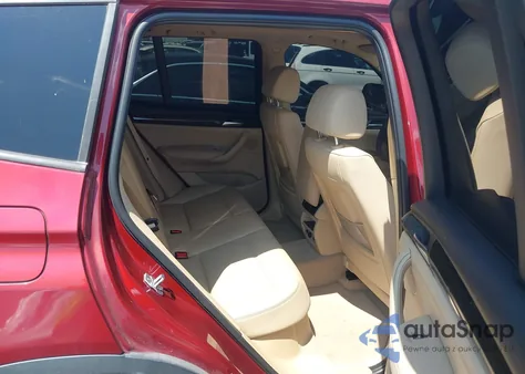 2014 BMW X3 xDrive28I from USA, damaged, VIN 5UXWX9C57E0D18661